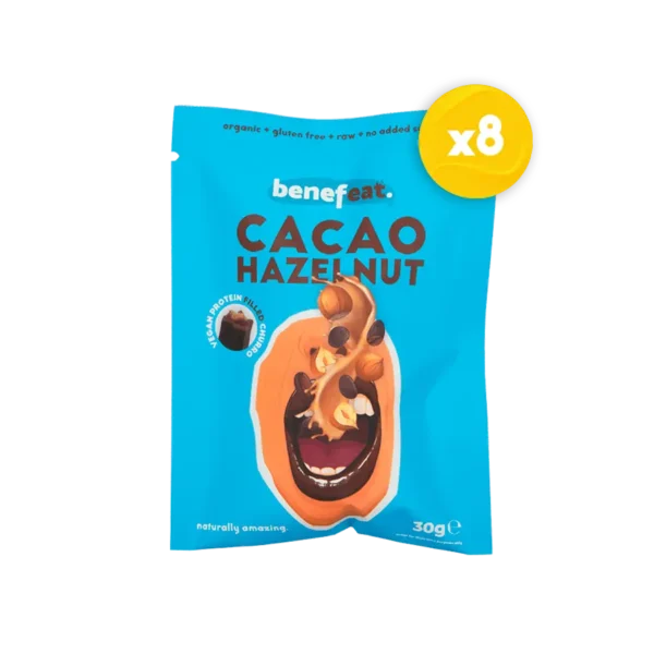 Churros Proteicos Bio de Cacau com recheio de Avelã