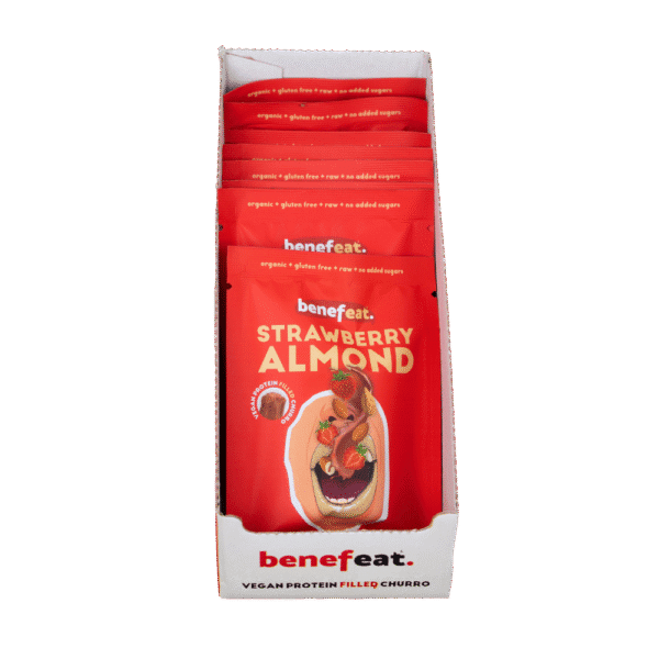 Churro de amêndoa com recheio de morango - Image 2