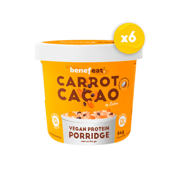 Papas de cenoura e cacau