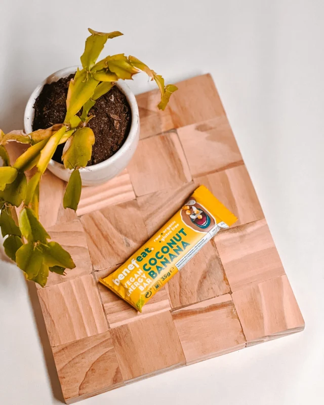 Snacks que deviam vir com guarda-sol ⛱️#benefeat #organicfood #snacksaudavel #vegan #veganfood #healthyfood #barras #bio #coco #banana #verao